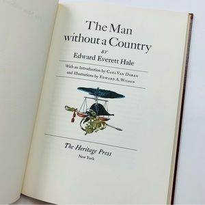 The Man without a Country by Edward Hale published by Heritage Press